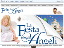 Tablet Screenshot of lafestadegliangeli.org